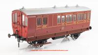 7P-020-580D Dapol Stroudley 4 Wheel Gas Lit Brake 3rd Brown